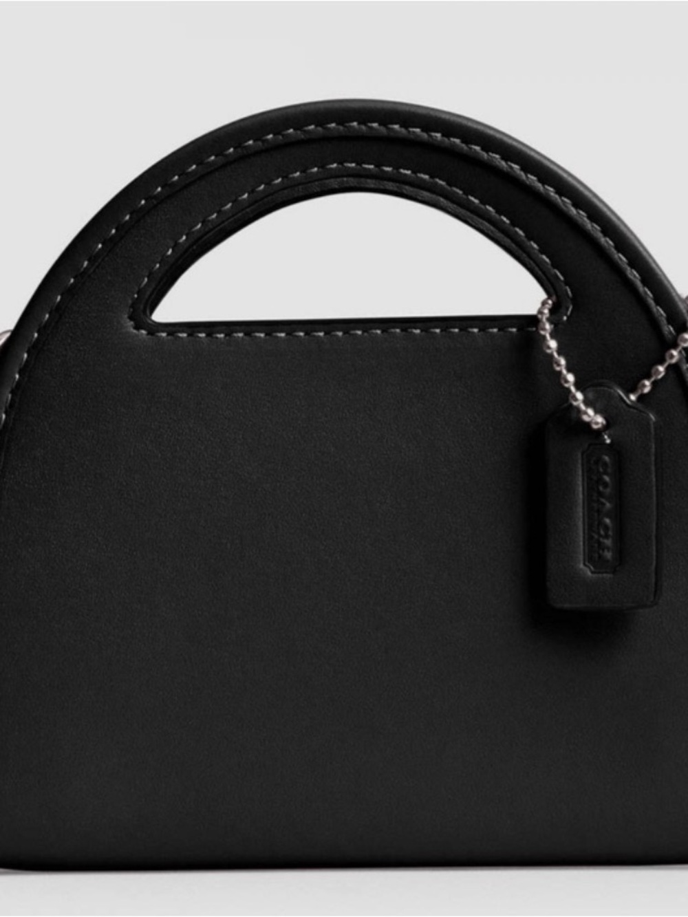 Coach Black Top Handle Card Case Crossbody - Picture 7 of 7